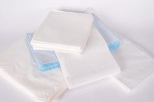 Tidi Products Everyday Drape Sheets - Everyday Drape Sheets, White, 30" x 48" - 918211