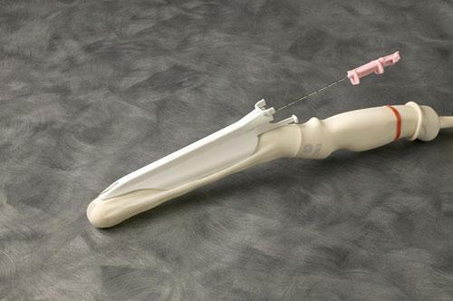 Civco Disposable Endocavity Quick-Release Needle Guide - Needle Guide, Disposable, Sterile with Latex Cover - H40462LD