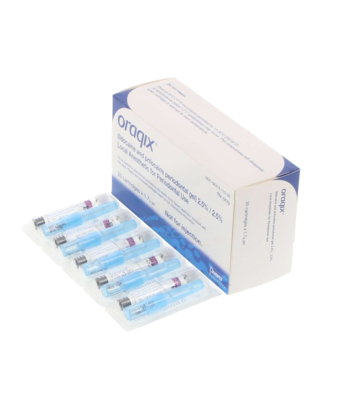Oraqix Dispensor Oraqix Topical Anesthetic by Dentsply — Grayline Medical
