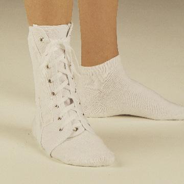 DeRoyal Lace Up Canvas Ankle Splints - Canvas Ankle Splint with Laces, Size M - 1020614