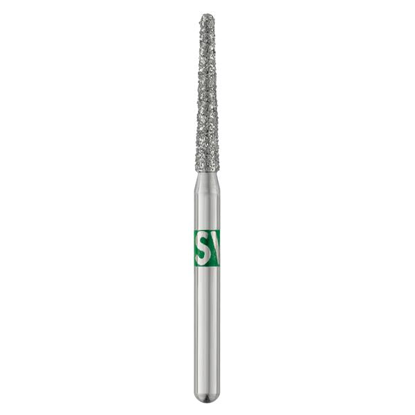 Piranha Diamond Long Round End Taper Burs by SS Wht