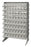RACK, BENCH, SLOPED, 128CLR BINS, 24"X36"X60