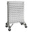 RAIL, UNIT, DOUBLE, 36"X20"X53"H, 192 CLR BI	