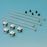 Rolyan Adjustable Outrigger Replacement Kit