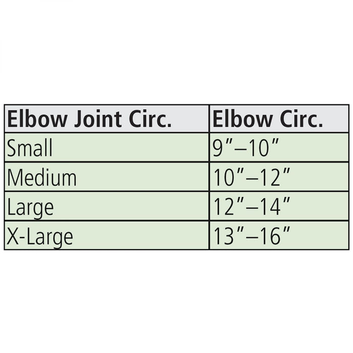 Rolyan Knit Elbow Support with Gel