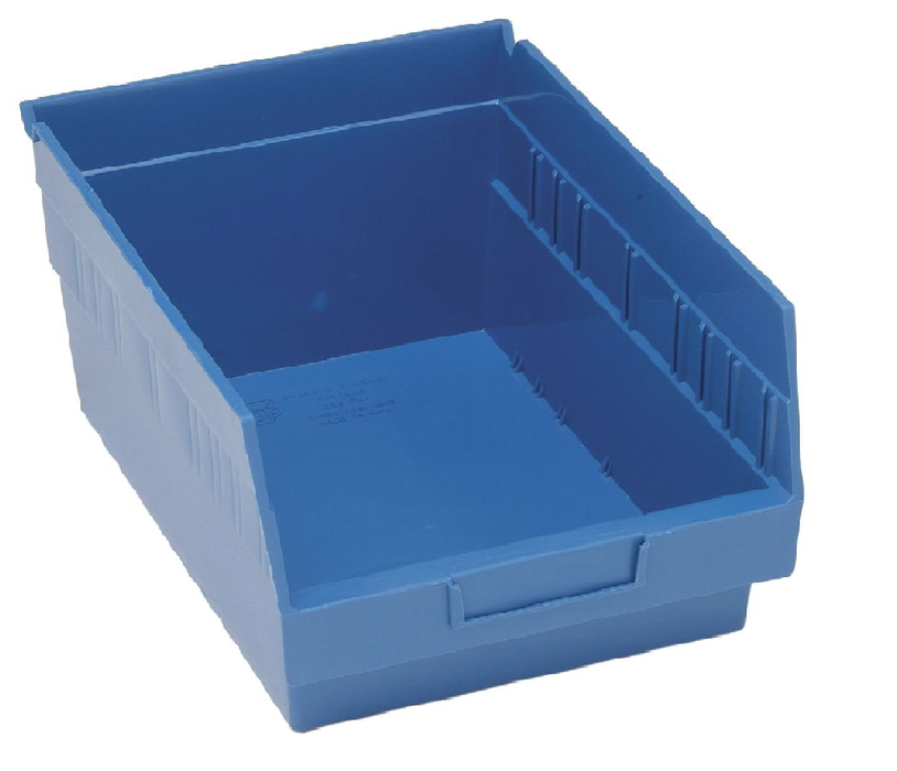 Quantum Store-Max Shelf Bins - Store-Max Bin, 11-5/8" x 8-3/8" x 8", Blue - QSB807BL