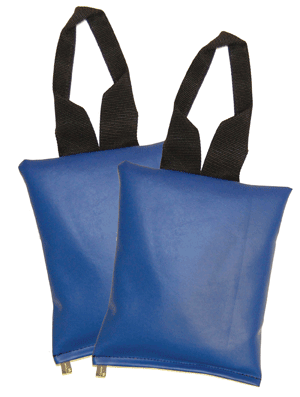 Color: Blue; Material: Vinyl Dimensions: 9" X 9" 2/Set