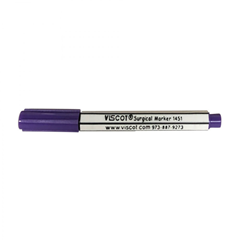Non-Sterile Skin Marking Pen 4" Mini Pen With Fine Tip Gentian Violet - 200 Per Case