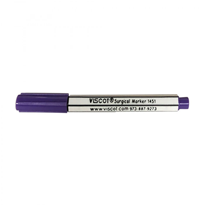 Non-Sterile Skin Marking Pen 4" Mini Pen With Fine Tip Gentian Violet - 200 Per Case