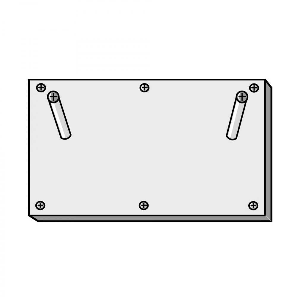 Transfer Board Mounted Wall Rack For Stj-940 2 Peg Wood Material: Wood 1 / Each