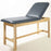 Metron Value Treatment Table - Adjustable Back with Open Shelf