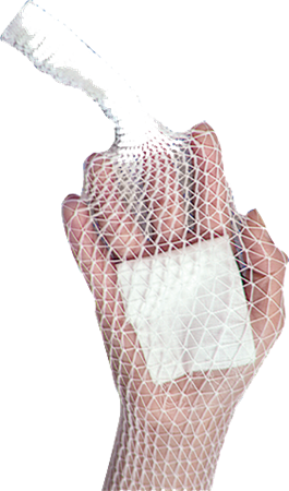 Deroyal Industries  Bandage Stretch Net 25yd Tubular Elastic Size 3 White /BX