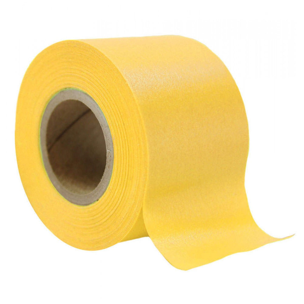 Timetape Tape Removable 3" Core 1 1/2" X 2160" Imprints Yellow 2160 Inches Per Roll