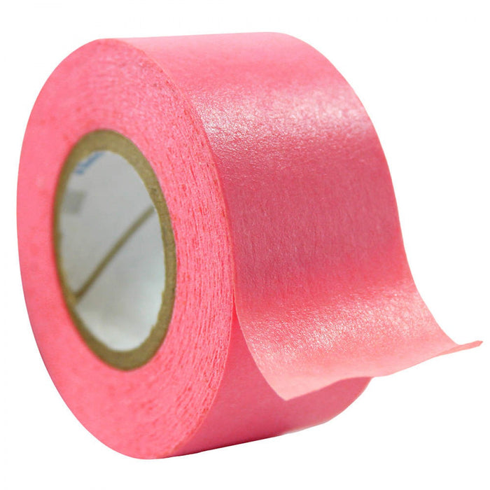 Timetape Tape Removable 1" Core 1 X 500" Imprints Rose 500 Inches Per Roll
