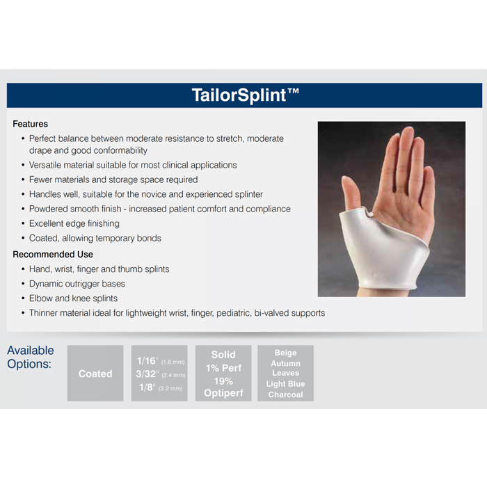 Rolyan Wrist and Thumb Spica Splint