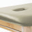 Metron Value Treatment Table - Nose Cutout and Adjustable Back with Open Shelf