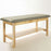 Metron Value Treatment Table with Open Shelf with Nose Cutout, Paper Holder and Cutter