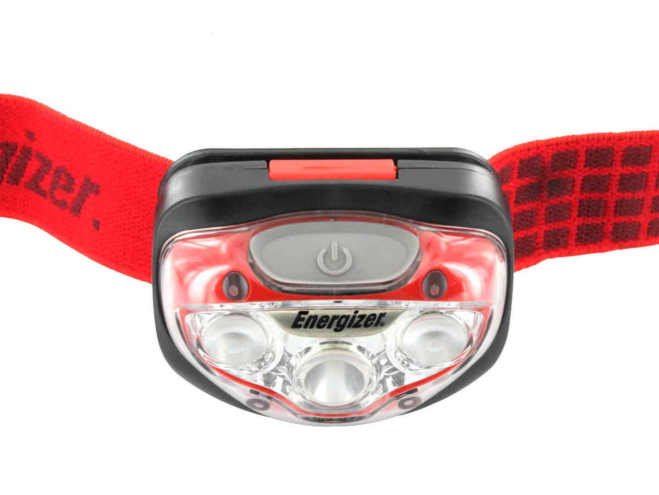 Energizer Vision HD LED Headlights - LED Head Lamp Max Output, Plastic, 180, Red - HDBIN32E
