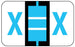 Medical Use Labels - UAL Alpha Side Tab Labels