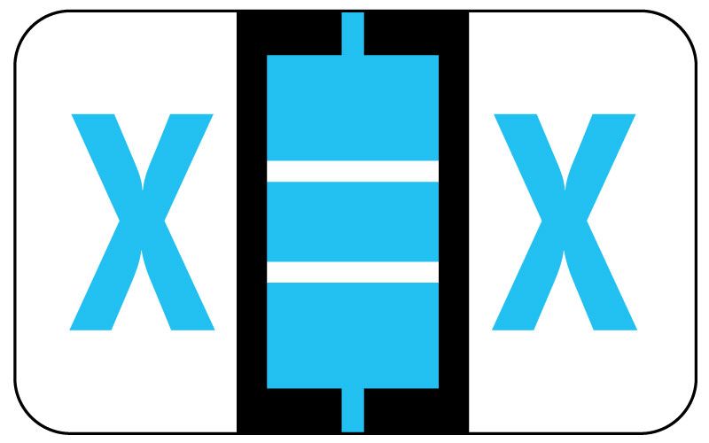 Medical Use Labels - UAL Alpha Side Tab Labels