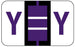Medical Use Labels - UAL Alpha Side Tab Labels