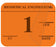 Medical Use Labels - Single Color Biomedical Inspection Labels