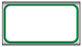 Medical Use Labels - Direct Thermal Printer Label, 3/4" Core, Green Border