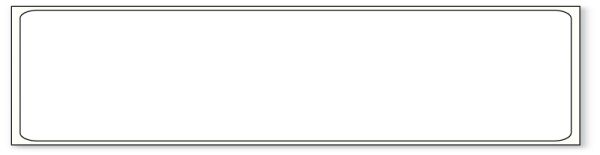 Medical Use Labels - 4" X 1" Direct Thermal Label, 1" Core, 295/Roll