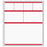 Medical Use Labels - Cerner Direct Thermal Printer Label, Red Border, 4" x 4-1/2"