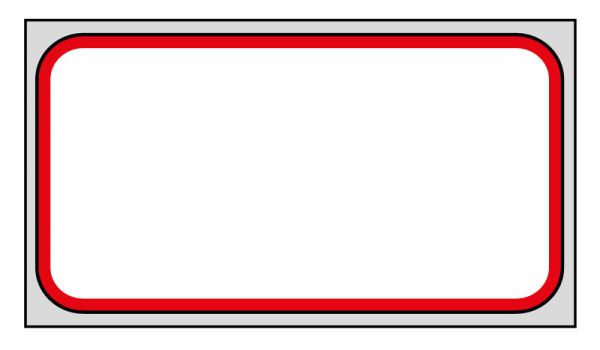 Medical Use Labels - Direct Thermal Printer Label, 1" Core, 2" x 1 1/4"
