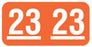 Medical Use Labels - UAL 2023 Year Label, 1-1/2" x 3/4"