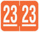 Medical Use Labels - Tab Compatible 2023 Year Label, 1-1/4" x 1"