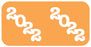 Medical Use Labels - Jeter Compatible 2022 Year Label, 1-1/2" x 3/4"