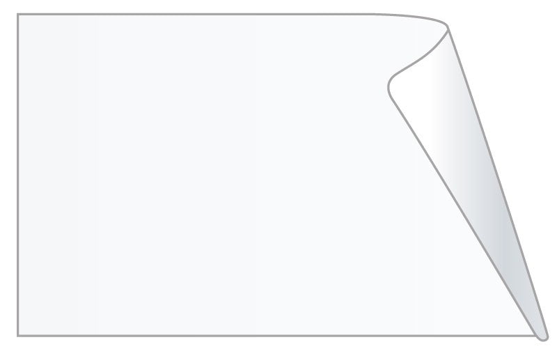 United Ad Label Company UniShield Labels - Unishield Label Protector, 4" x 2-5/8" - US404
