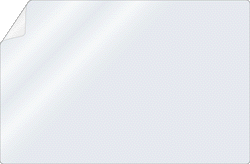 Medical Use Labels - Unishield Clear Label Protector, 5-1/4" x 8"