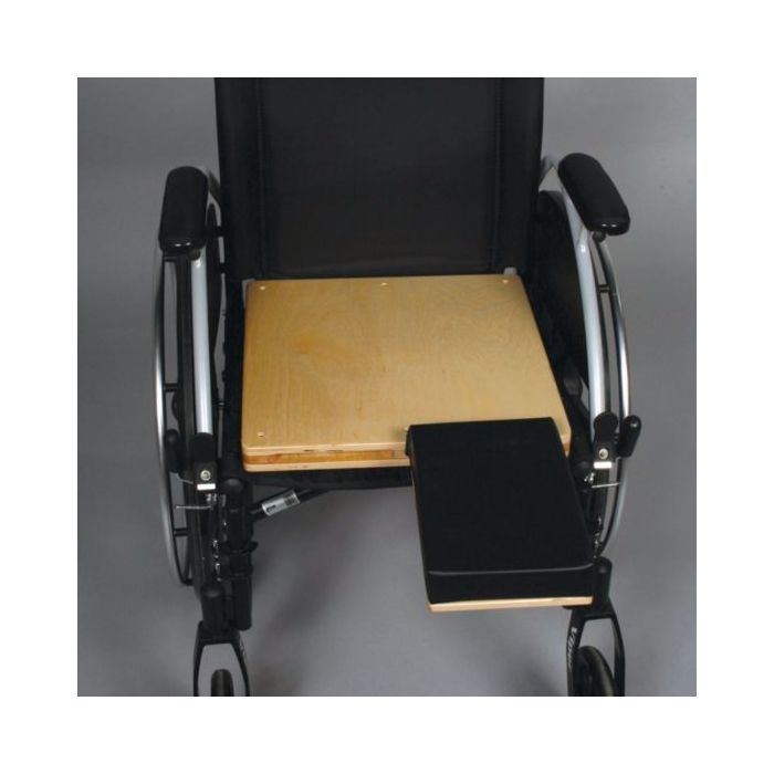 AliMed Unpadded Amputee Seat with Cushioned Stump Support