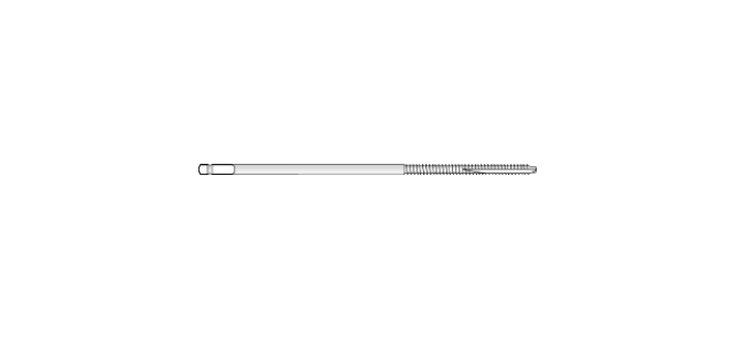 Microaire Surgical Drill Bit Tap Screws - Tap Screw, Drill, Stainless Steel, 2.7 mm x 2 mm - 8053-126