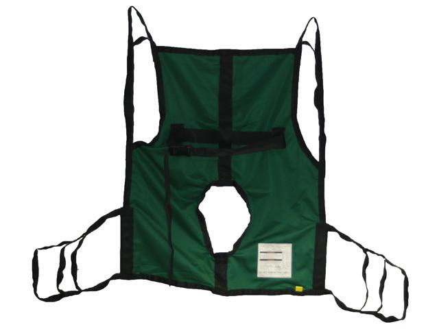 Joerms Healthcare Hoyer 1PC Commode Slings - Hoyer 4-Point 1-Piece Pos Strap Sling, Nylon, Size L - 70056