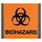 HPTC Labels Warning Biohazard 25/Pk