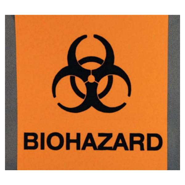 HPTC Labels Warning Biohazard 25/Pk
