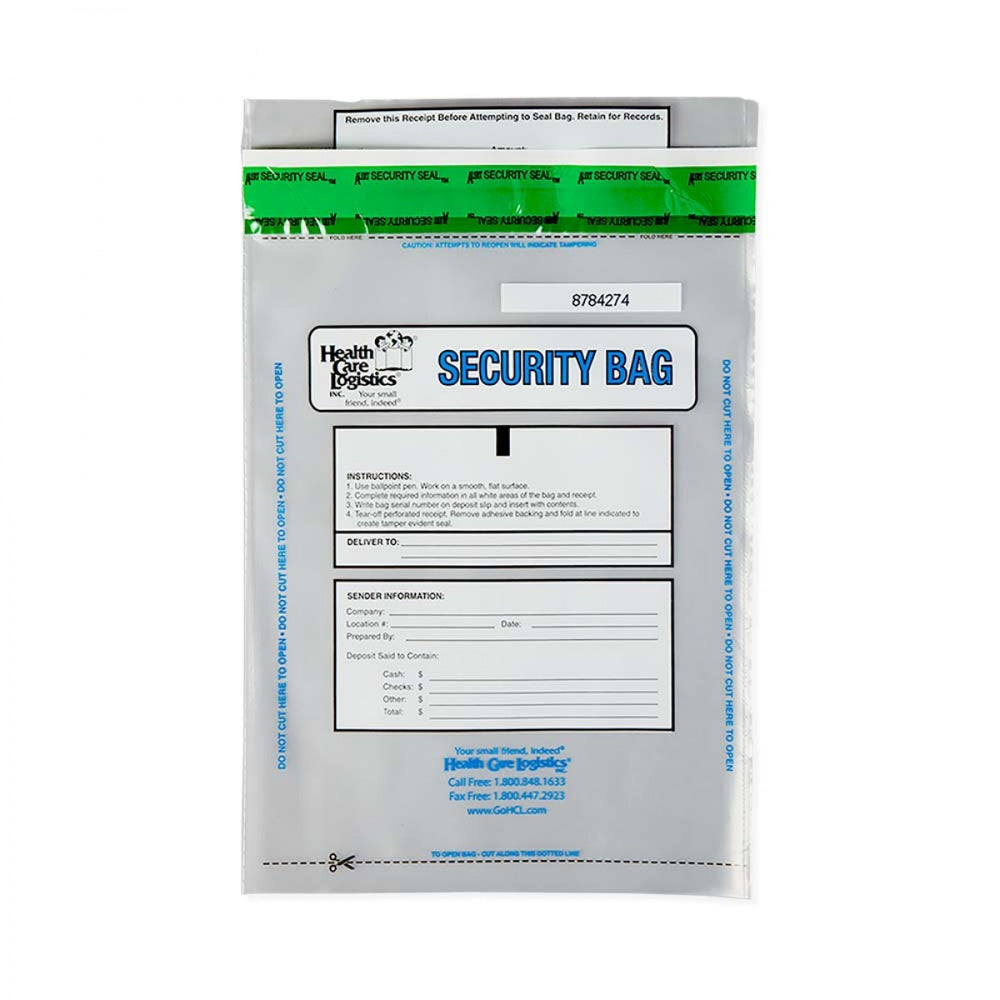 Hospital Bag - Tamper-Evident Alert Void Security Bag Serialized Color: Multi-Color Size: 10" X 14" 250 / Roll