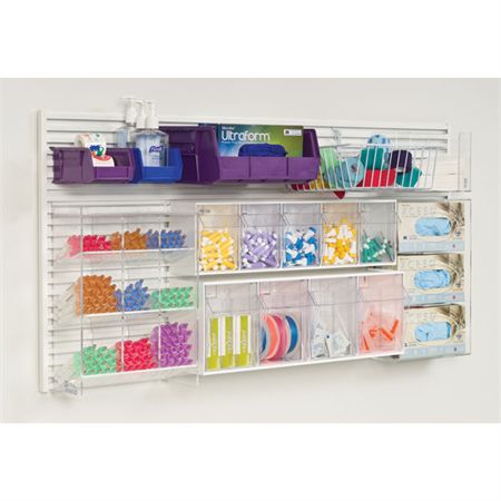 Wall-Mount LabWall Panels 4'W x 1'H