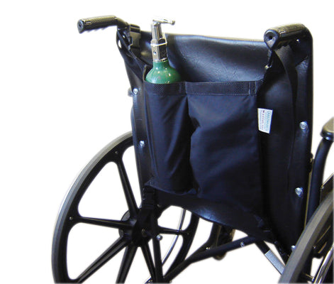 wheelchair accessory mini oxygen tank holder