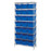 Quantum Storage Systems Store-Max Bins w / Chrome Shlf - SHLV, WR, BIN, SHF, STR-MAX, 12WX36LX74H, 49BN - WR8-801
