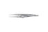 Miltex-Integra Miltex Forcep Fixation Kirby 4" Straight 1x2 Teeth Stainless Steel Ea