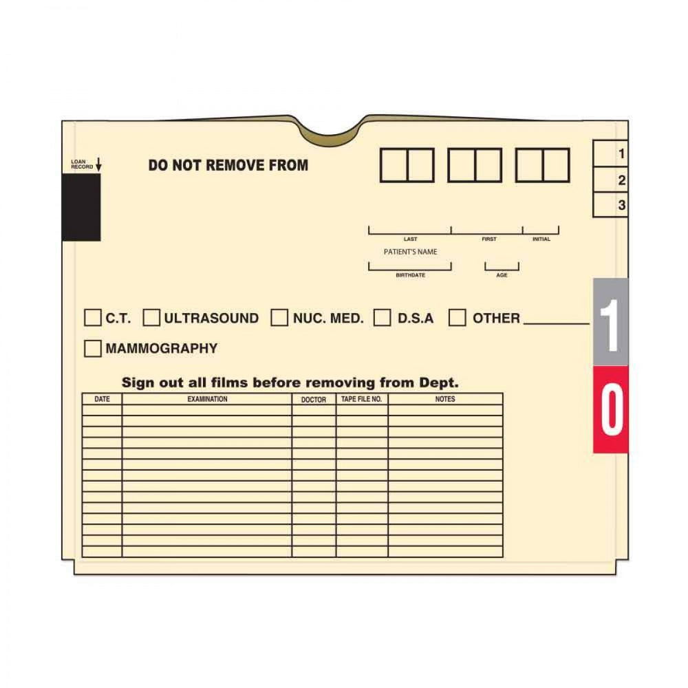 Ames Standard Master Jacket No Report Pocket Color-Coding On One End 200/Case
